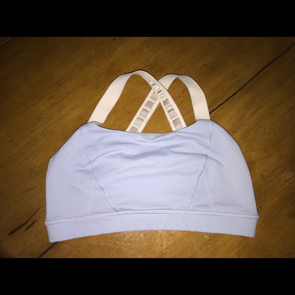 lavender lululemon sports bra